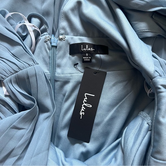 Lulus Heavenly Hues Light Blue Maxi Dress - Picture 3 of 5